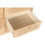 Buffet DKD Home Decor Naturel Métal Rotin Bois d'hévéa 73,5 x 35 x 78 cm