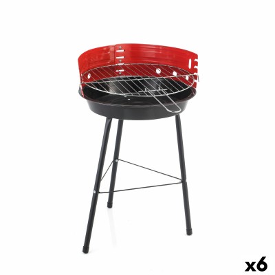 Charcoal Barbecue with Stand Algon 32 x 33 x 55 cm (6 Units)