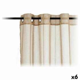 Rideaux Gift Decor Beige 140 x 260 cm 34 x 2 x 27 cm 27 x 43 x 2 cm (6 Unités)