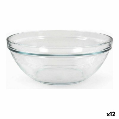 Saladier Duralex Lys Transparent Verre 2,4 L (12 Unités)  