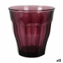 Set of glasses Duralex Picardie Purple 4 Pieces 250 ml (12 Units)