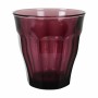 Set of glasses Duralex Picardie Purple 4 Pieces 250 ml (12 Units)