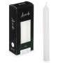 Candle Set Acorde White 2 x 2 x 15 cm 6 x 15 x 4 cm (12 Units)