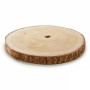 Decorative Log Gift Decor Brown 30 x 2 x 30 cm (12 Units)