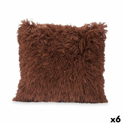 Cushion Gift Decor Brown 45 x 2 x 45 cm (6 Units)