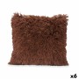 Cushion Gift Decor Brown 45 x 2 x 45 cm (6 Units)