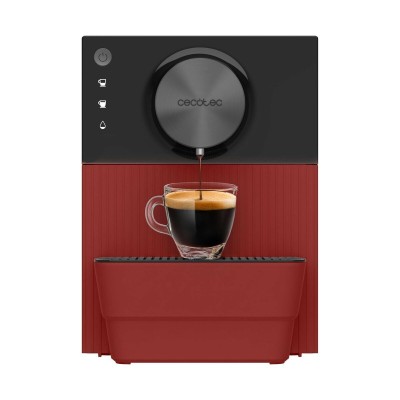 Cafetière Superautomatique Cecotec Cremmaet Cube 1350W 15 bar 1 tasse rouge