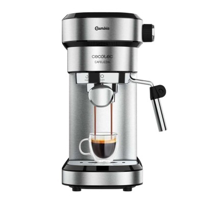 Cecotec Cafetière Électrique Cafelizzia Steel 1,2 L 850W 20 bar espresso cappuccino