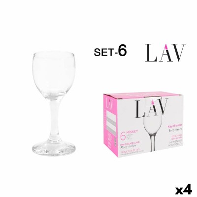 Set de Verres LAV Misket 6 Pièces (4 Unités)
