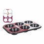 Flan Mould Quttin 52299 26,5 x 18,5 x 3 cm (12 Units)