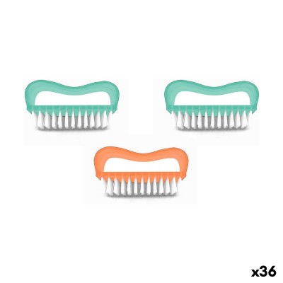 Brosse Plastique 8 cm (3 Pièces) (36 Unités)