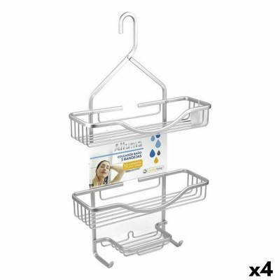 Bathroom Shelves Confortime Alluma 35,6 x 12 x 63,5 cm (4 Units)