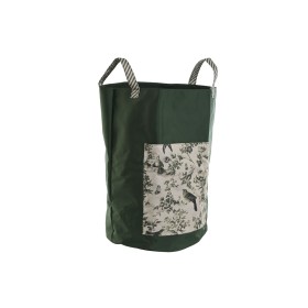 Sac à déchets de jardin Home ESPRIT Blanc Vert Coton 40 x 40 x 60 cm