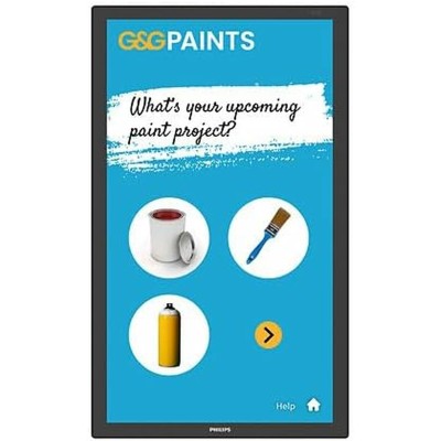 Non-slip Mat Philips 24BDL3751T/00 Black