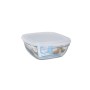 Lunch box Duralex White Transparent 610 ml (12 Units)