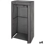 Clothes and Shoe Organiser Max Home Dark grey 70 X 148 X 44 CM 4 Units