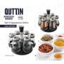 Spice Rack Quttin 17,8 X 17,8 X 16,3 CM (6 Pieces) (8 Units)