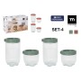 Set de Boites La Mediterránea Elsa verre polypropylène 4 Pièces (6 Unités)