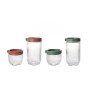 Tubs La Mediterránea Elsa Glass polypropylene 4 Pieces (6 Units)