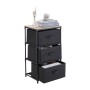 Chest of drawers Confortime Brown Black 40 x 30 x 69 cm (6 Units)