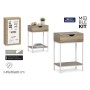 Occasional Furniture MobleKit White Brown 45 x 30 x 68 cm Wood Metal