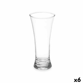 Verre à bière Vivalto Transparent verre 320 ml (6 Unités)