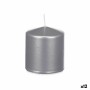 Candle Acorde Silver 9 x 10 x 9 cm (12 Units)
