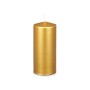 Candle Acorde Golden 9 x 20 x 9 cm (8 Units)