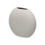 Vase Gift Decor Grey Ceramic Circular 29 x 26 x 11 cm (4 Units)