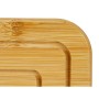 Table Mat Kinvara Natural Bamboo Squared 19 x 1 x 19 cm 18,7 x 1 x 18,7 cm (24 Units)