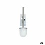 Toilet Brush Berilo White Steel ABS 10 x 36 x 10 cm (12 Units)