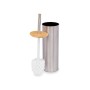 Toilet Brush Berilo Silver Bamboo Stainless steel 9,5 x 27,5 x 9,5 cm (6 Units)