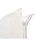 Housse de protection pour lave-linge Blanc Tissu 63 x 58 x 85 cm 22 x 32 x 2,5 cm Rembourré (12 Unités)