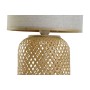 Desk lamp DKD Home Decor Brown Natural Bamboo 50 W 220 V 26 x 26 x 39 cm