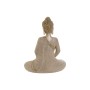 Decorative Figure Home ESPRIT Cream Golden Buddha Oriental 23 x 12 x 28 cm (2 Units)