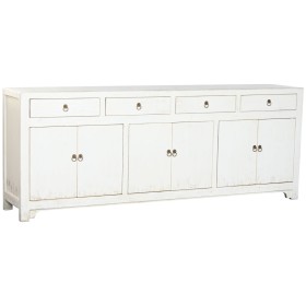Buffet Home ESPRIT Blanc Bois 220 x 42 x 85 cm