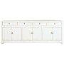 Sideboard Home ESPRIT White Elm wood 220 x 42 x 85 cm
