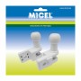 Awning bracket Micel TLD01 White 6,9 x 3,07 x 7,32 cm Handrail