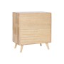 Sideboard Home ESPRIT Natural Metal Rattan Rubber wood 73,5 x 35 x 78 cm