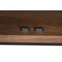 Buffet Home ESPRIT Marron Noir Argenté Naturel Bois de manguier Miroir 150 x 38 x 80 cm