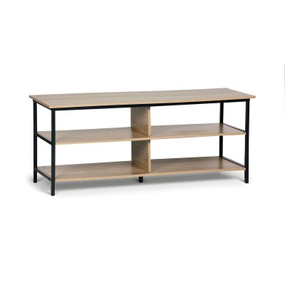 Occasional Furniture MobleKit Brown Black 110 x 40 x 45 cm Wood Metal