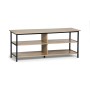 Occasional Furniture MobleKit Brown Black 110 x 40 x 45 cm Wood Metal
