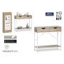 Meuble d'Appoint MobleKit Blanc Marron 80 x 30 x 75 cm