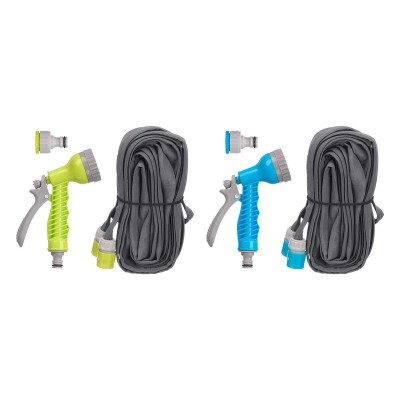Hose with accessories kit Ibergarden polypropylene ABS TPE Spandex Ø 2,7 cm 26 x 15 x 11 cm 26,5 x 16 x 12 cm (15 m)