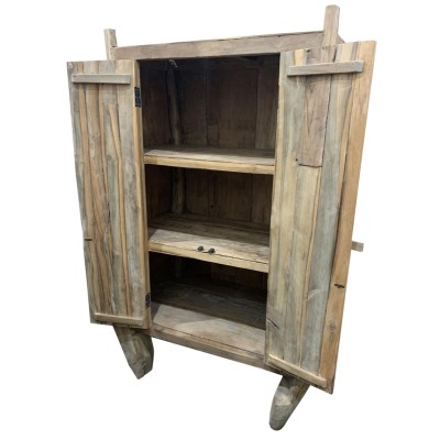 Cupboard Home ESPRIT Natural Teak 95 X 58 X 172 CM