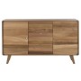 Sideboard Home ESPRIT Metal Acacia 124 X 32 X 73 CM