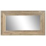 Miroir sur pied Home ESPRIT Blanc Naturel bois de teck 100 x 7 x 180 cm