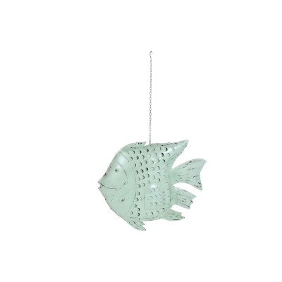 Figurine Décorative Home ESPRIT Bleu Poisson 80 X 12 X 60 cm