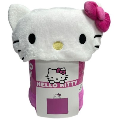 Blanket Hello Kitty 22 x 11 x 34 cm Pink Animal