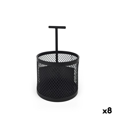 Organisateur polyvalent My Bar Noir Métal 14 x 22,5 cm (8 Unités)